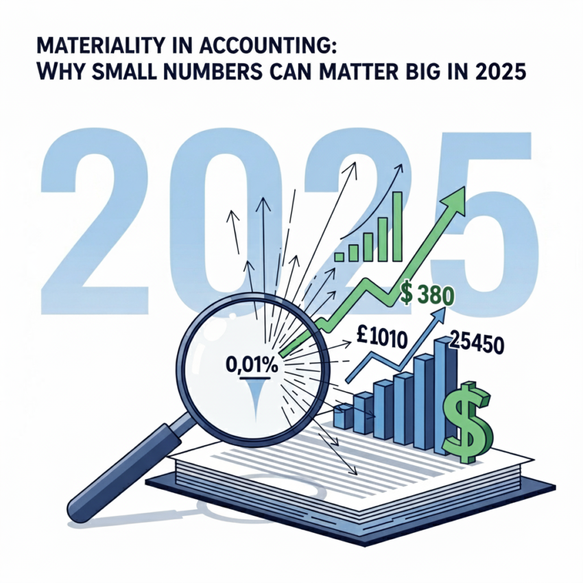 Materiality in Accounting: Why Small Numbers Matter in 2025