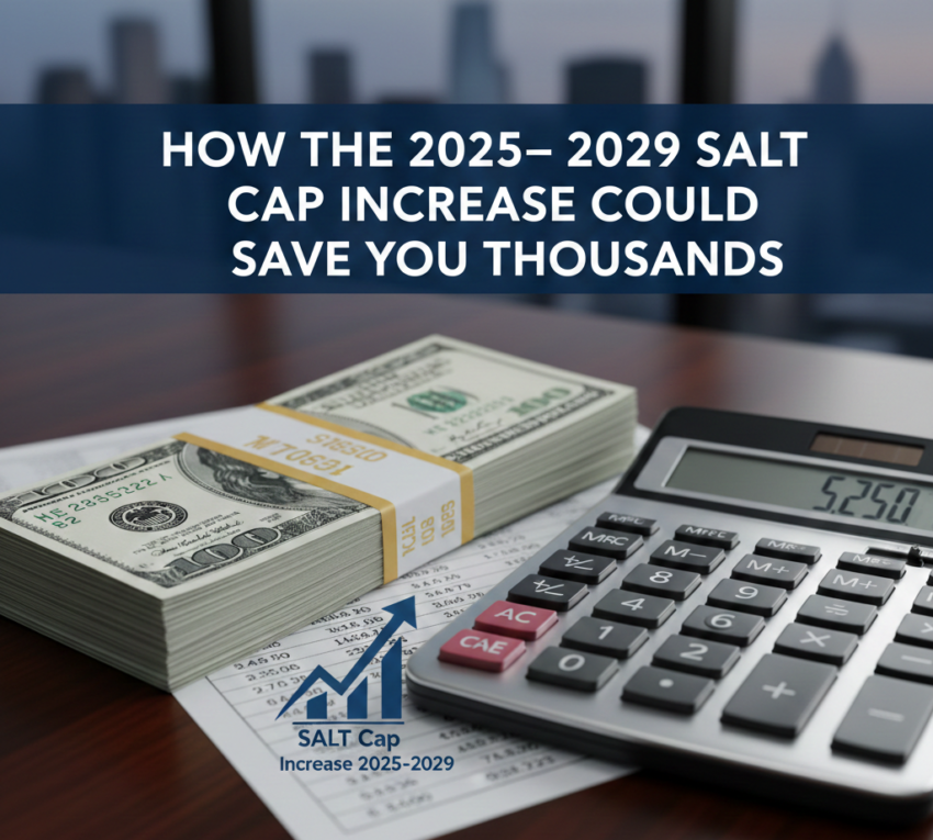 High-tax-state residents can save more by itemizing, with the SALT deduction rising to $40K before reverting in 2030.